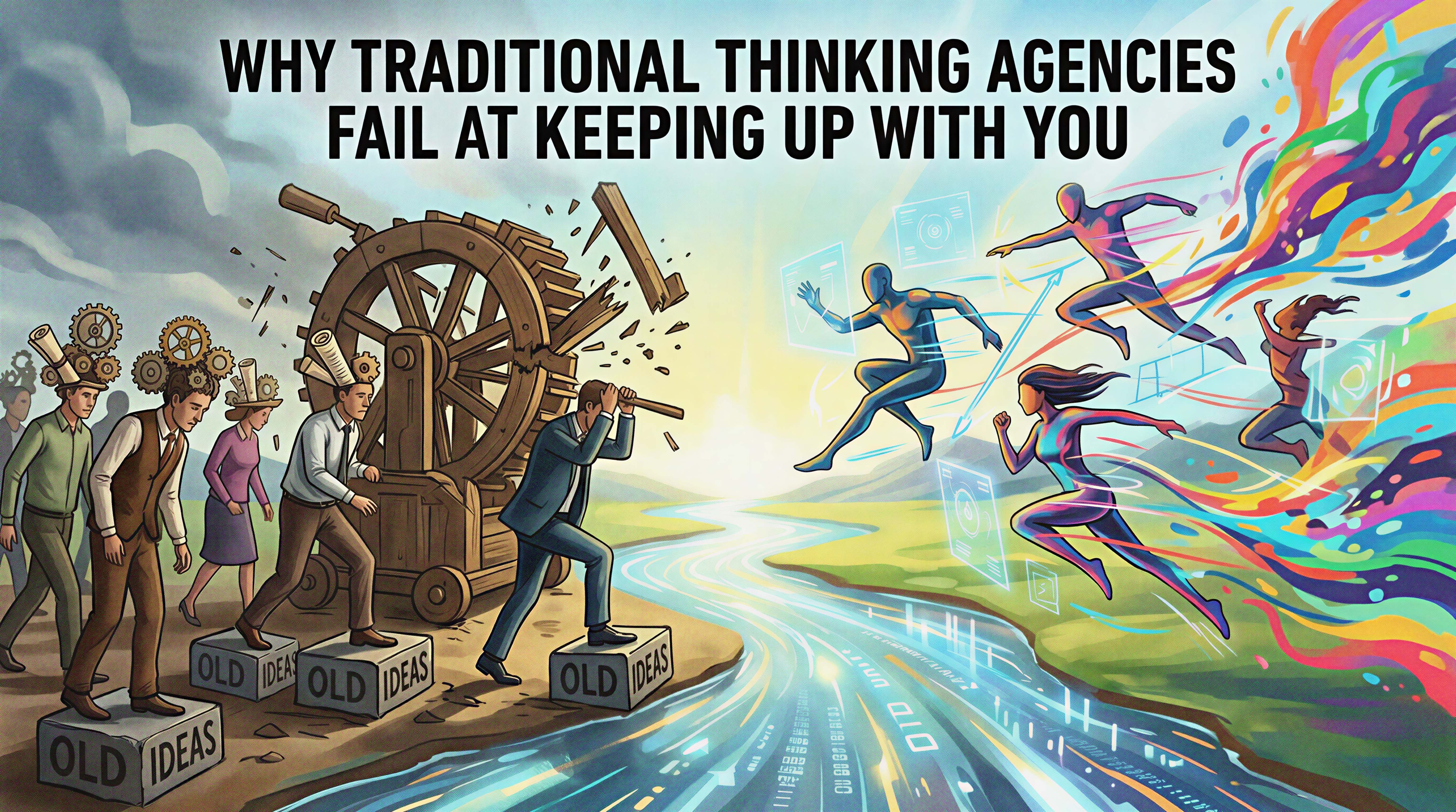 Why Traditional Thinking Agencies Fail at Keeping Up with You
